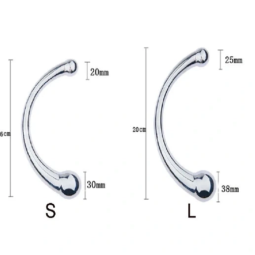 Anal Hooks Hook Ended Elegant 5858 Anal Stainless Double Steel 1017